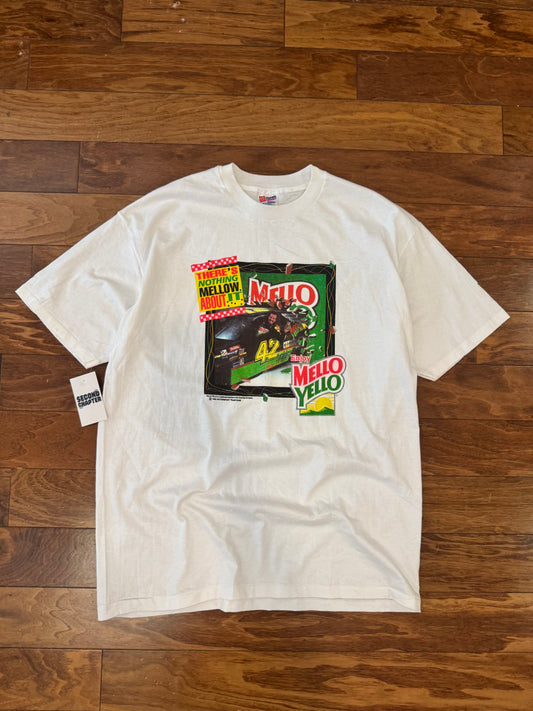 1993 Nascar Mellow Yellow Hanes Graphic Tee (XL)