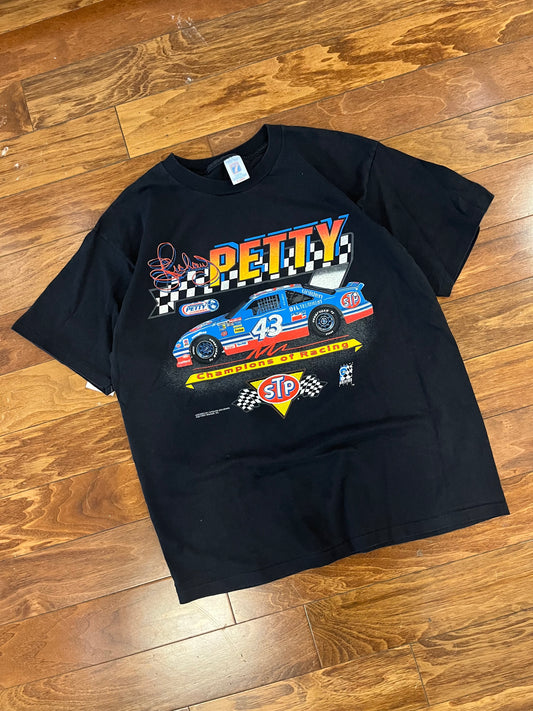 90s Richard Petty "Champions of Racing" Graphic Tee (XL)