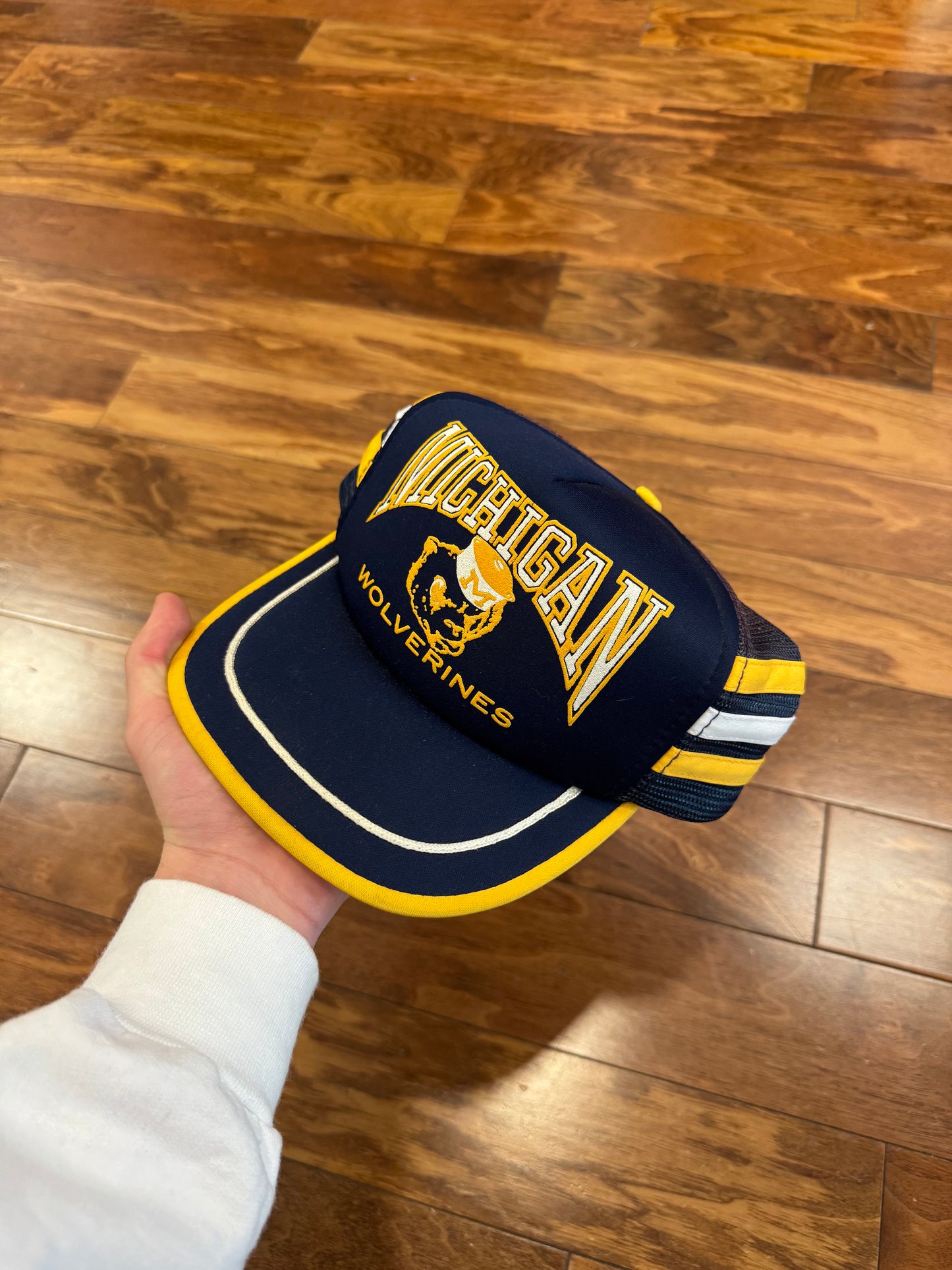 80s Michigan Wolverines Trucker Hat (OS)