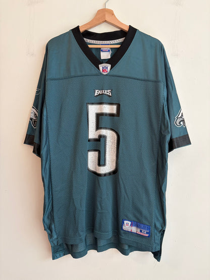 00s Philadelphia Eagles Donovan McNabb Cracked Reebok Jersey (M)