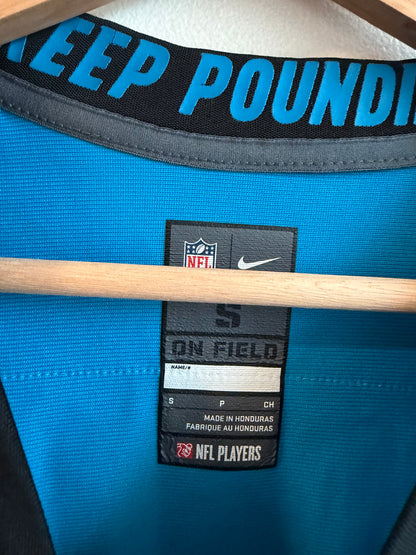 2010s Carolina Panthers DJ Moore Nike Blue Jersey (S)