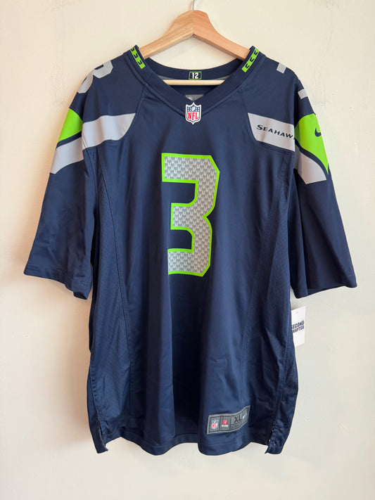 2015 Seattle Seahawks Russell Wilson Nike Jersey (XL)