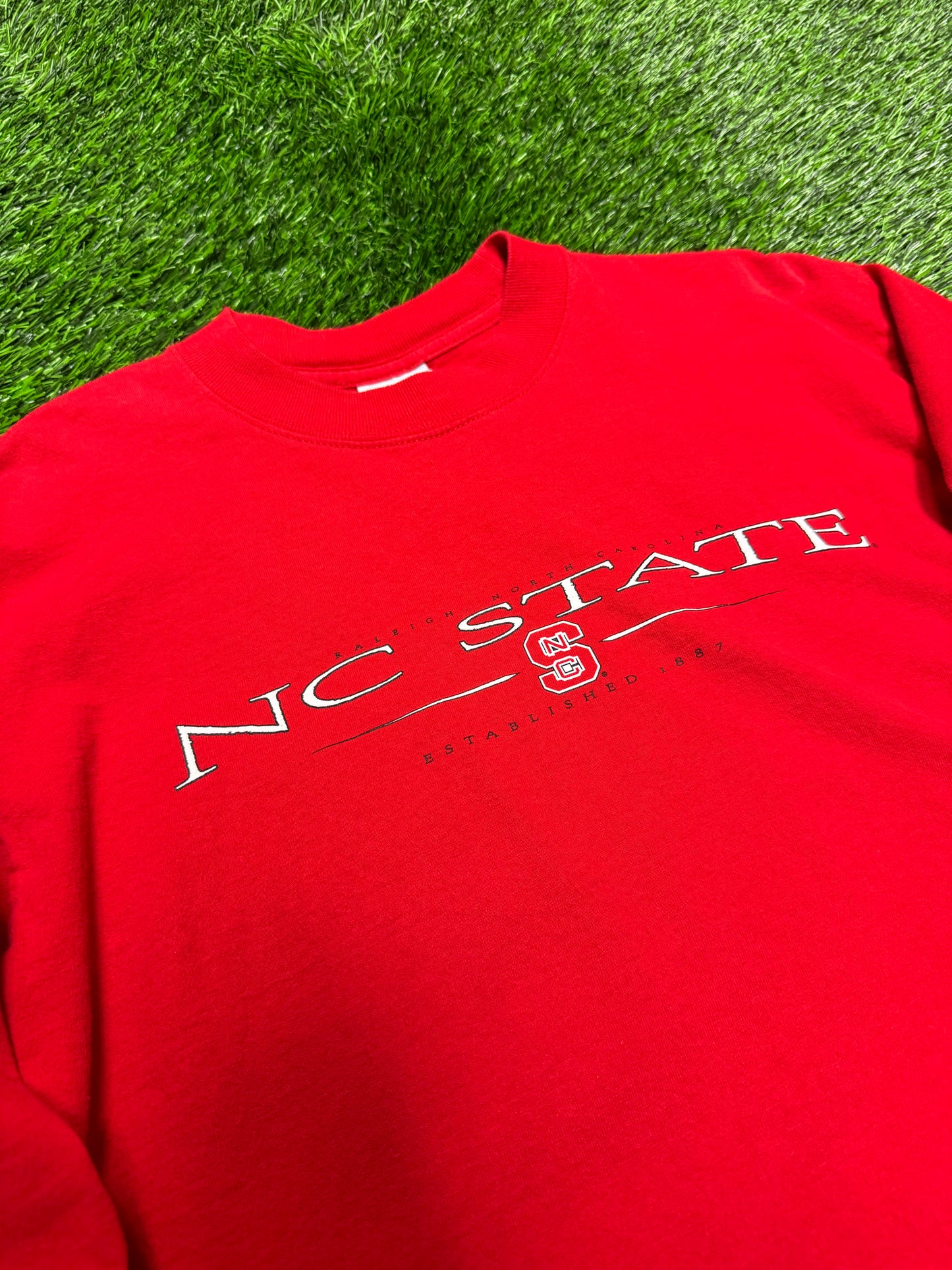 00s NC State University (NCSU) Long Sleeve Tee