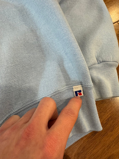 90s UNC Faded Russell Crewneck (M)