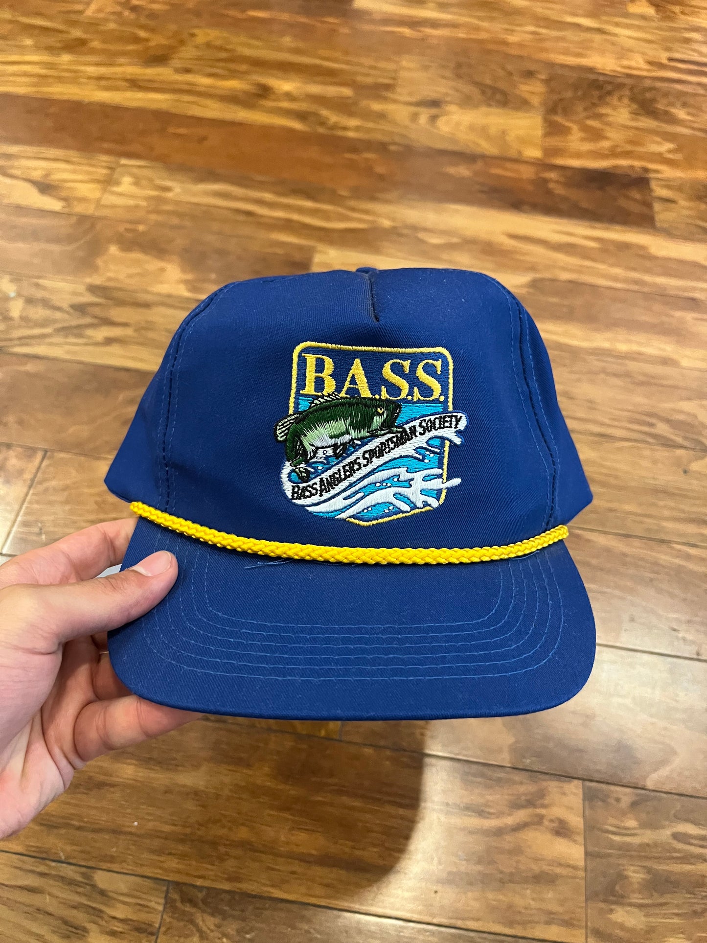 90s Bass Anglers Sportsman Society Fishing Hat (OS)