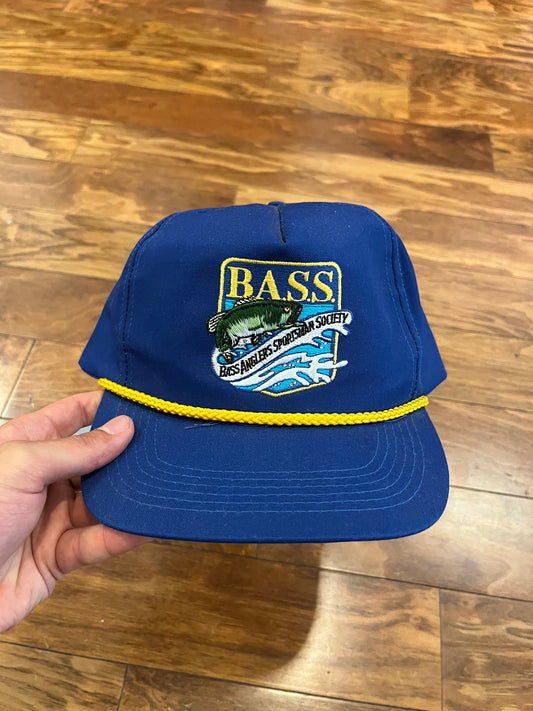 90s Bass Anglers Sportsman Society Fishing Hat (OS)