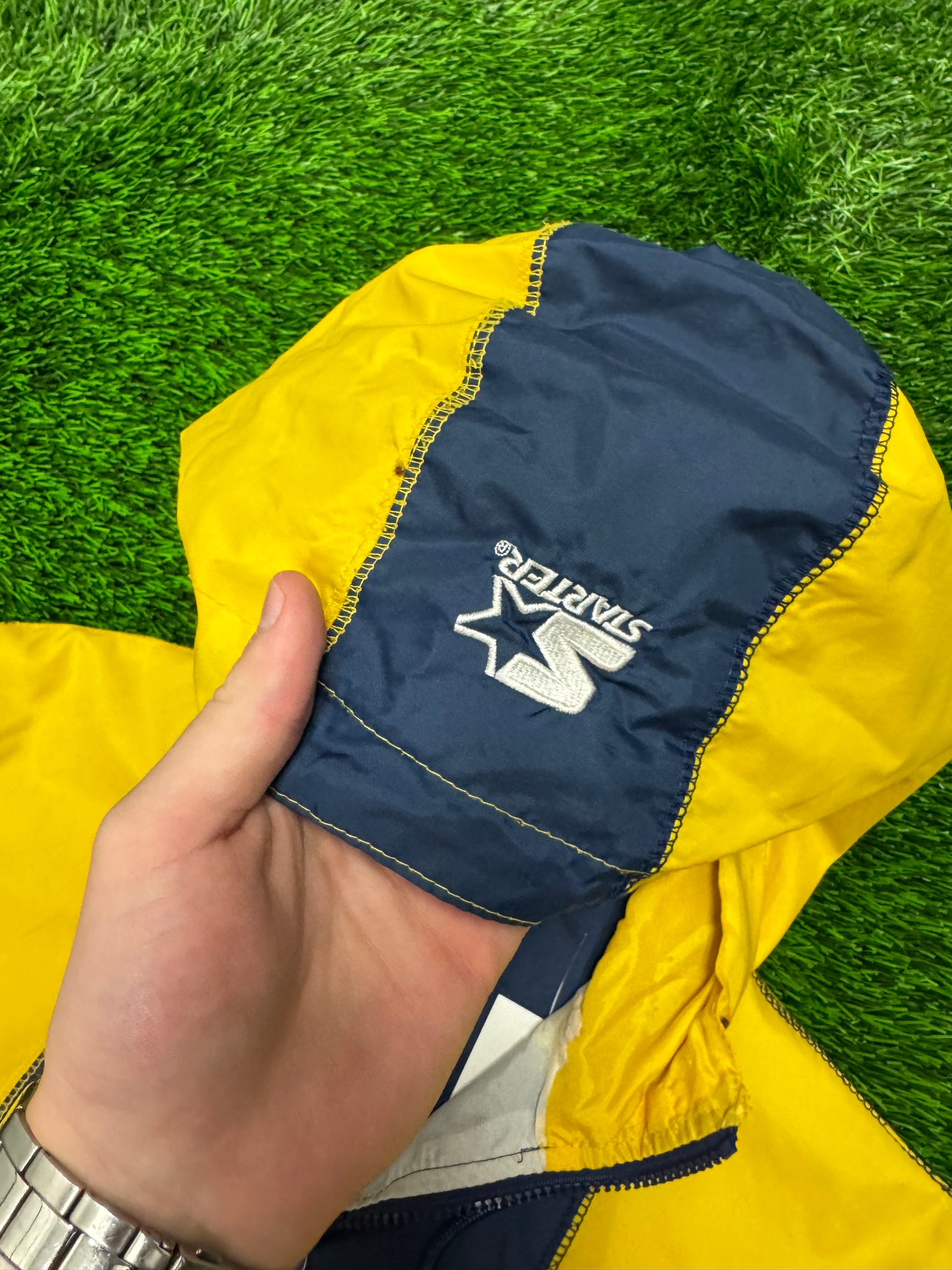 90s University of Michigan Starter Youth Windbreaker (Youth L)