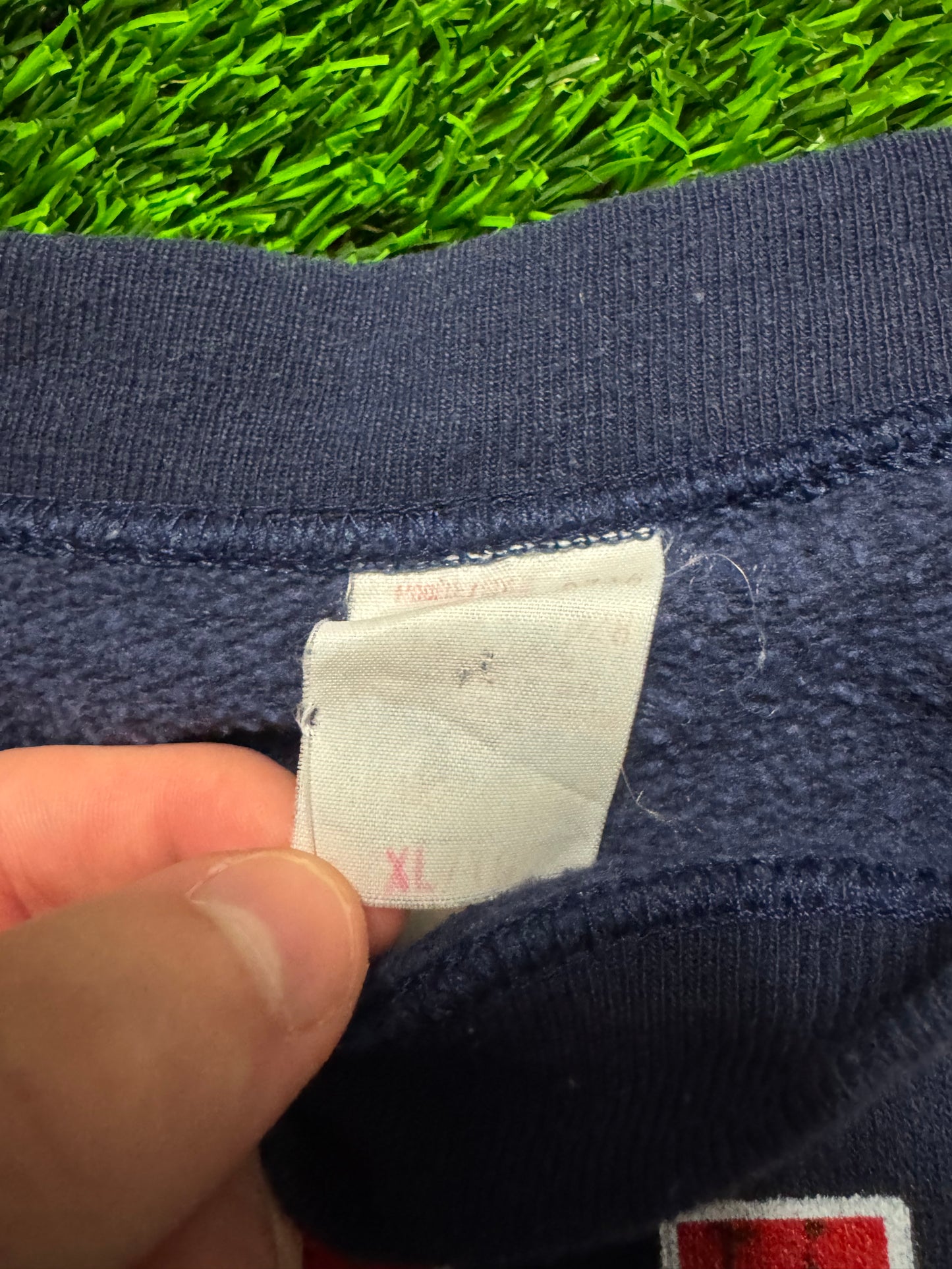 90s Winnipeg Jets Big Graphic Vintage NHL Boxy Crewneck (L)