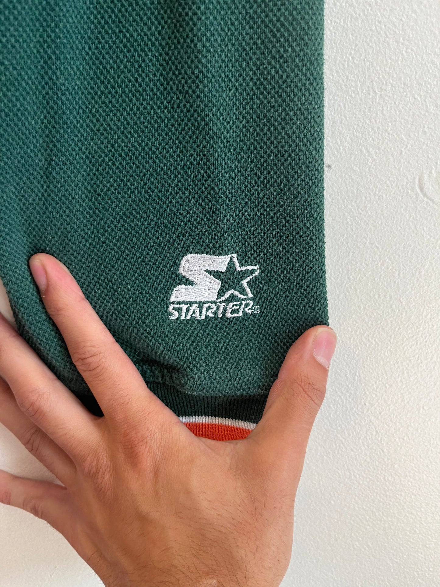 1990s Miami Hurricanes Starter Spell Out Crewneck (L)