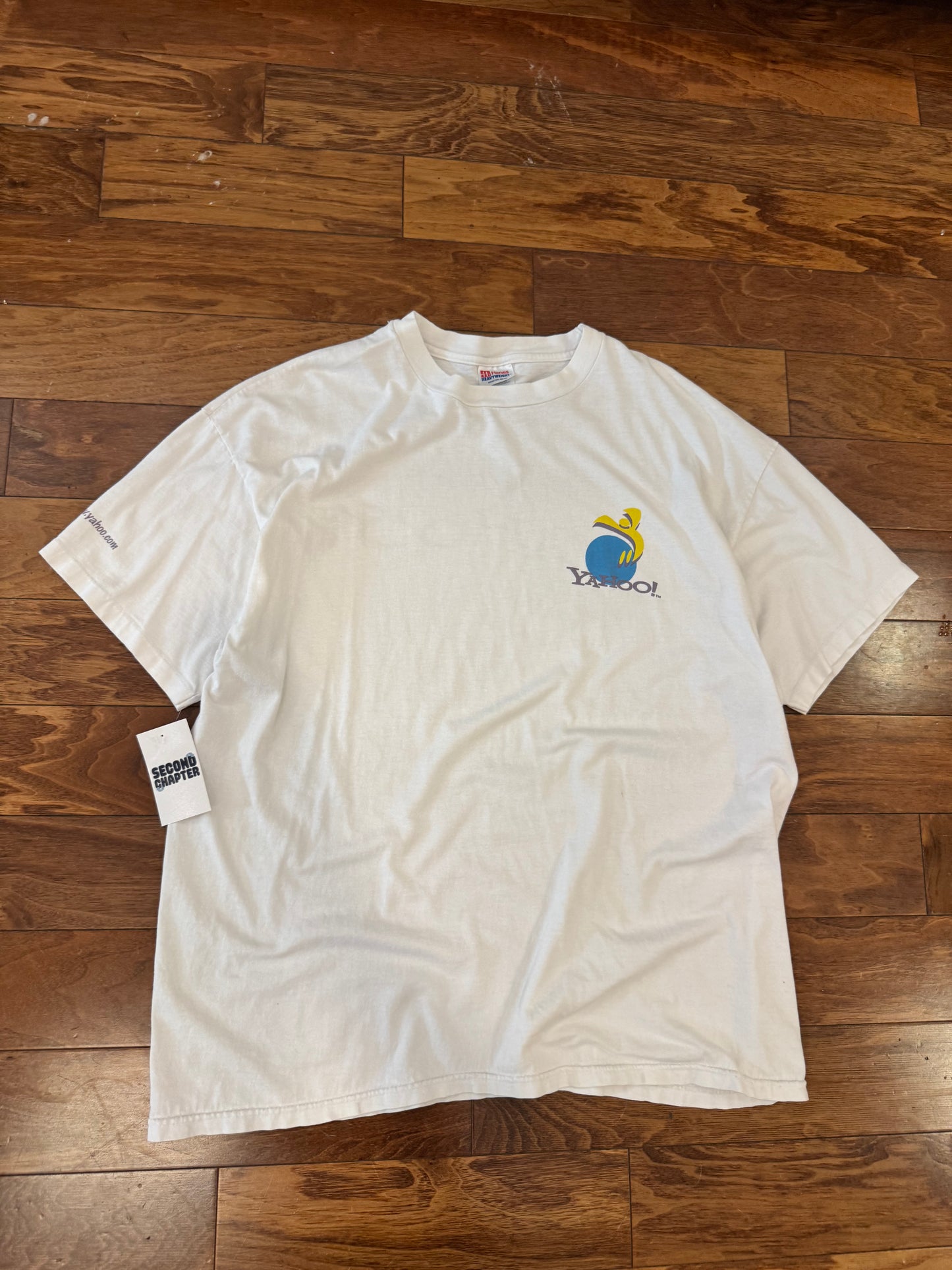 90s Yahoo Promo Tech Tee (XXL)