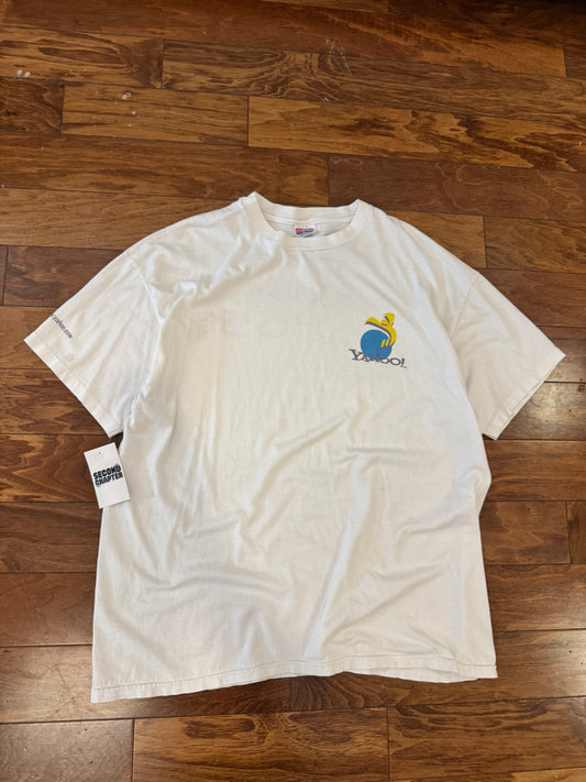 90s Yahoo Promo Tech Tee (XXL)
