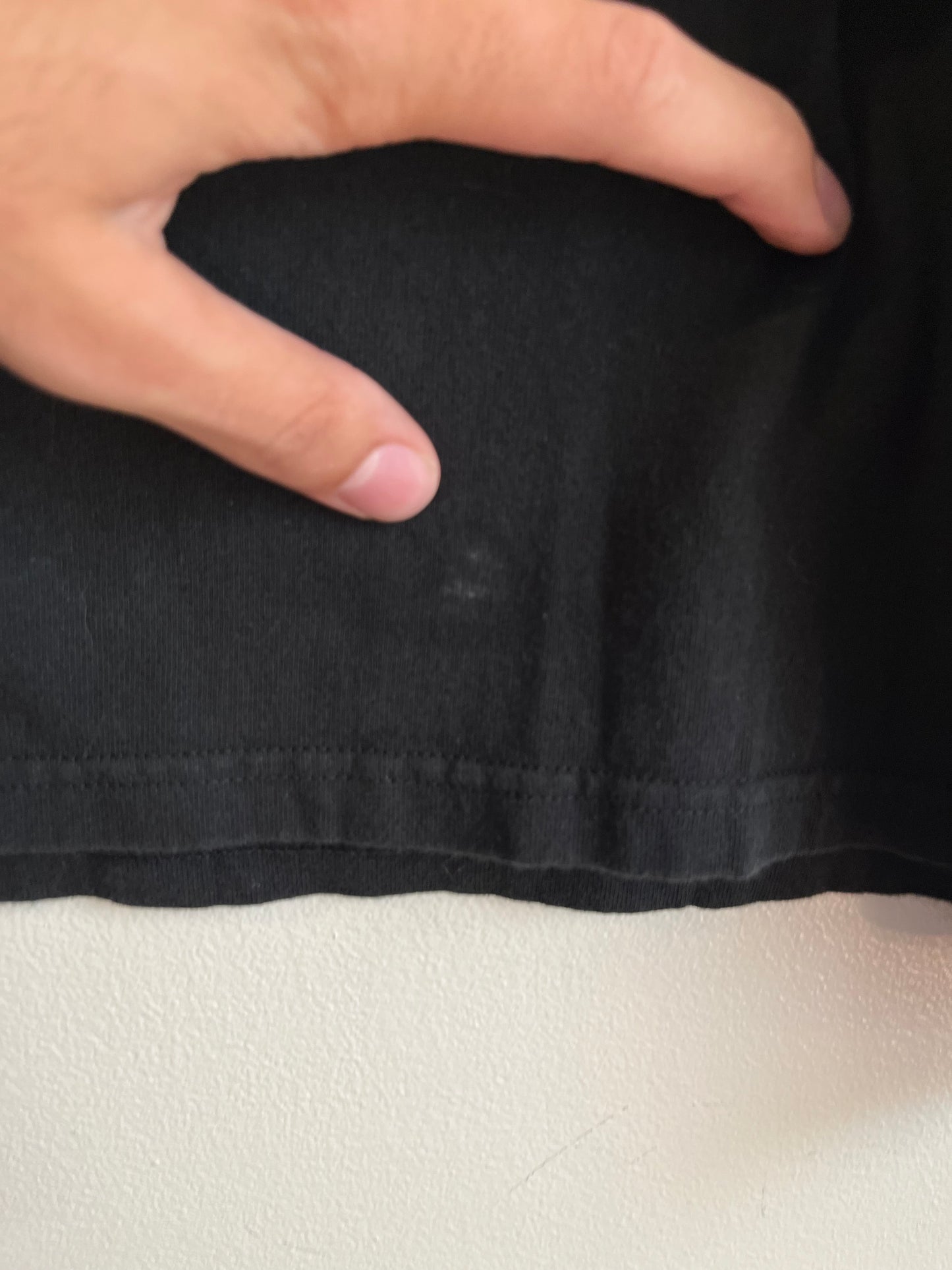 00s Billabong Black Spell Out Long Sleeve Shirt (M)