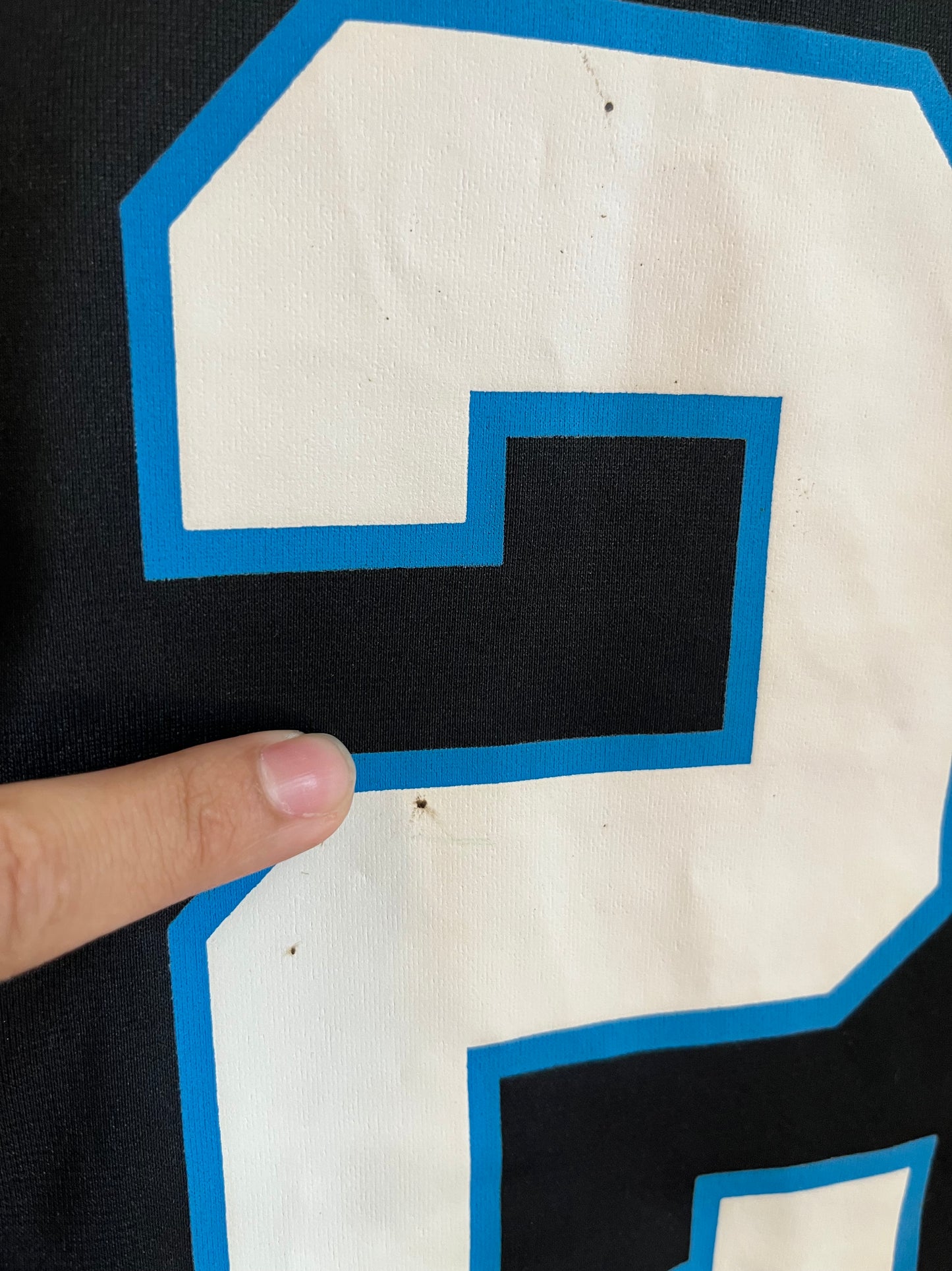 2021 Carolina Panthers DJ Moore Nike Home Jersey (M)
