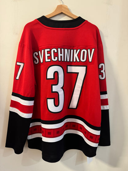 Carolina Hurricanes Andrei Svechnikov Fanatics NHL Hockey Red Home Jersey (L)