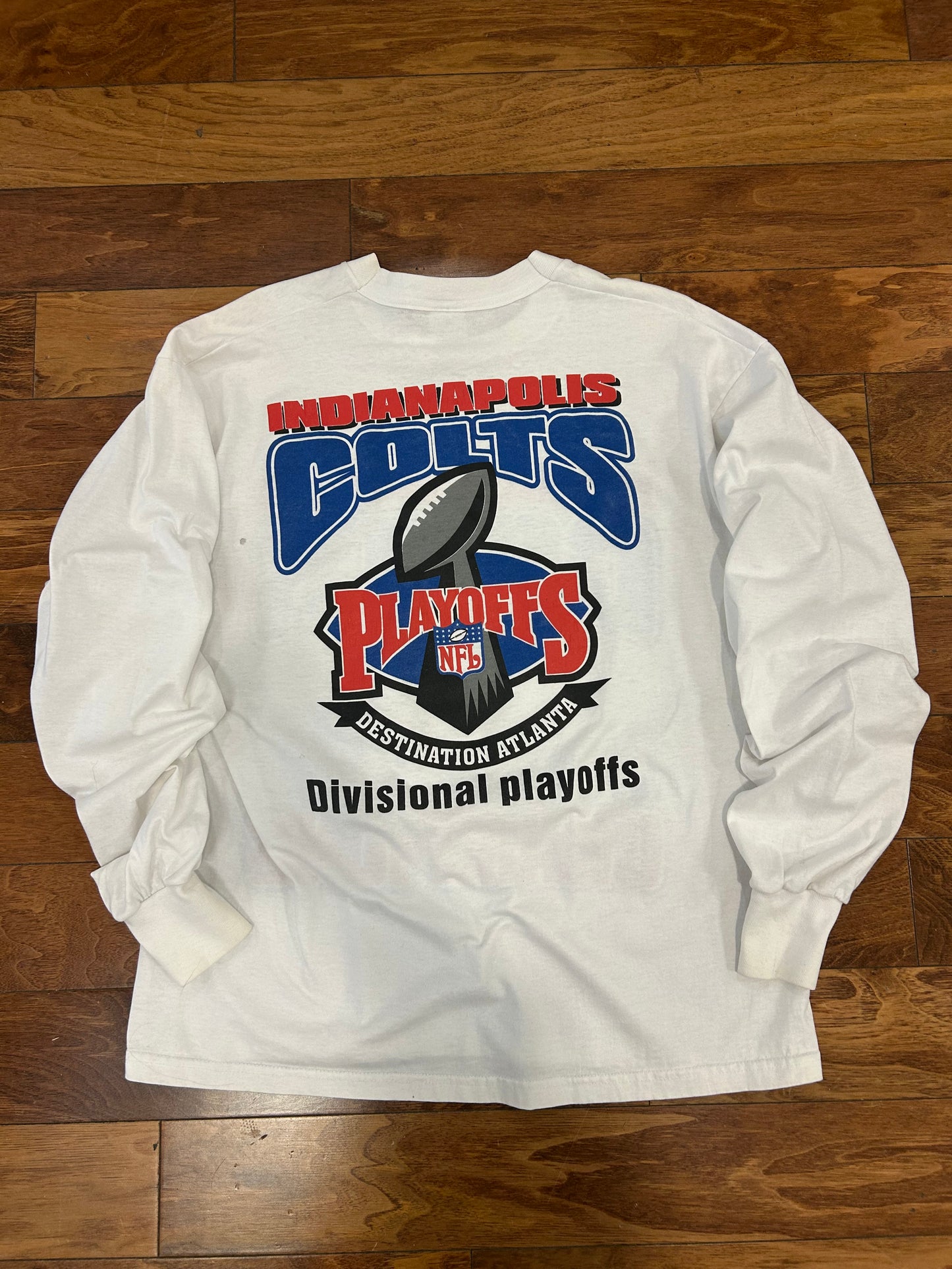 00s Colts AFC East Champions Long Sleeve Tee (XL)