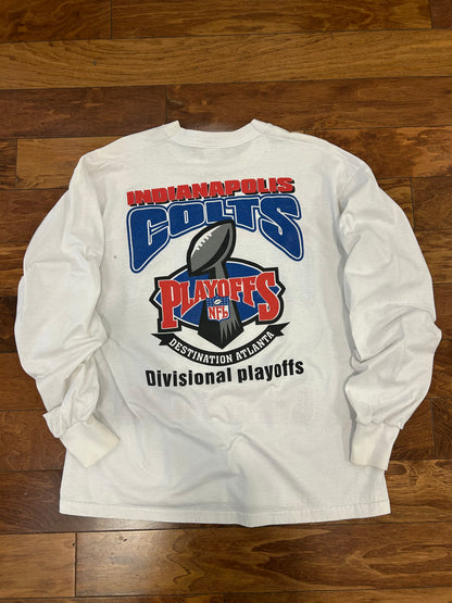 00s Colts AFC East Champions Long Sleeve Tee (XL)