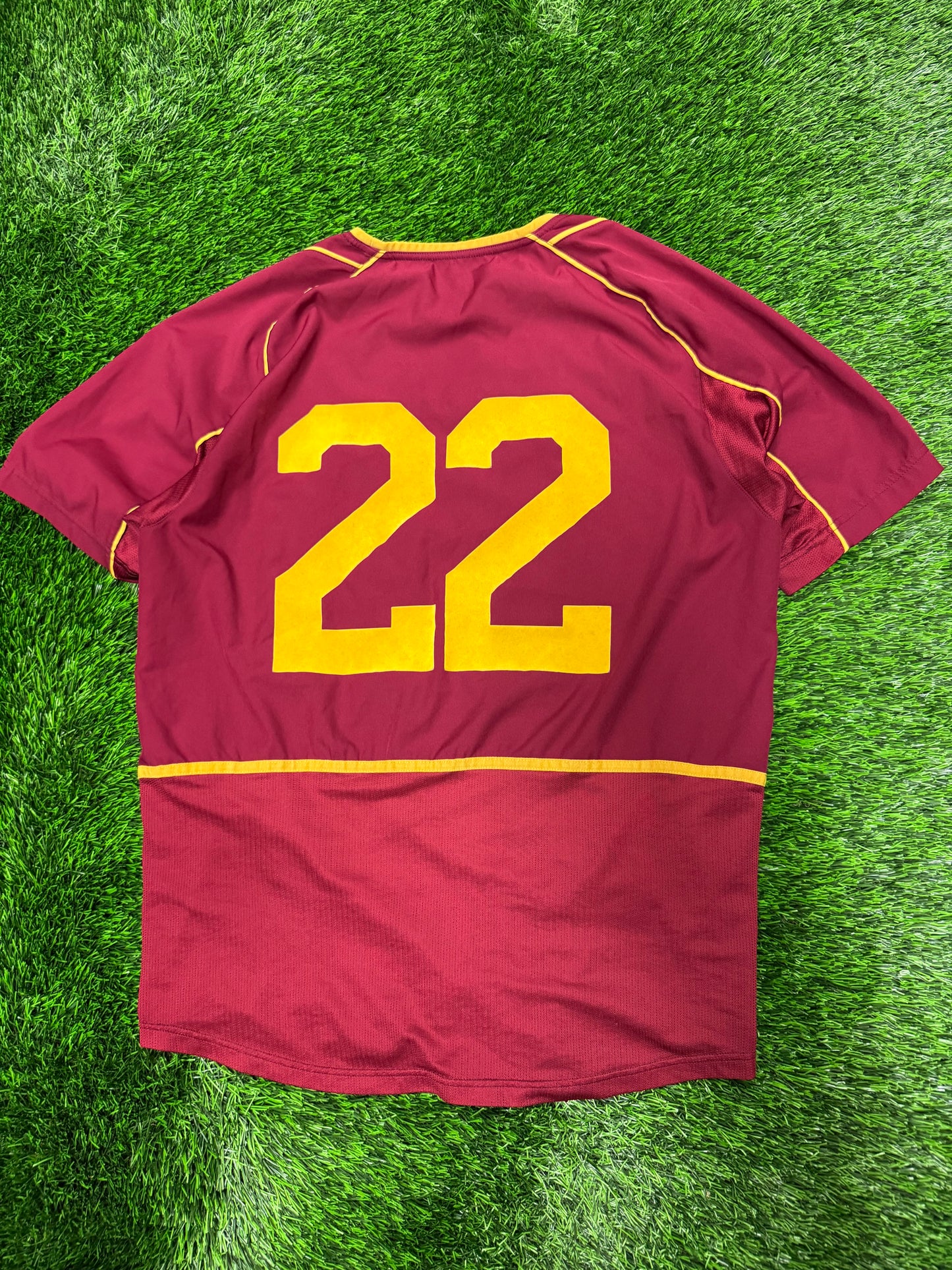 2002 Portugal Paulo Bento #22 Home Jersey Vintage World Cup Kit (L)