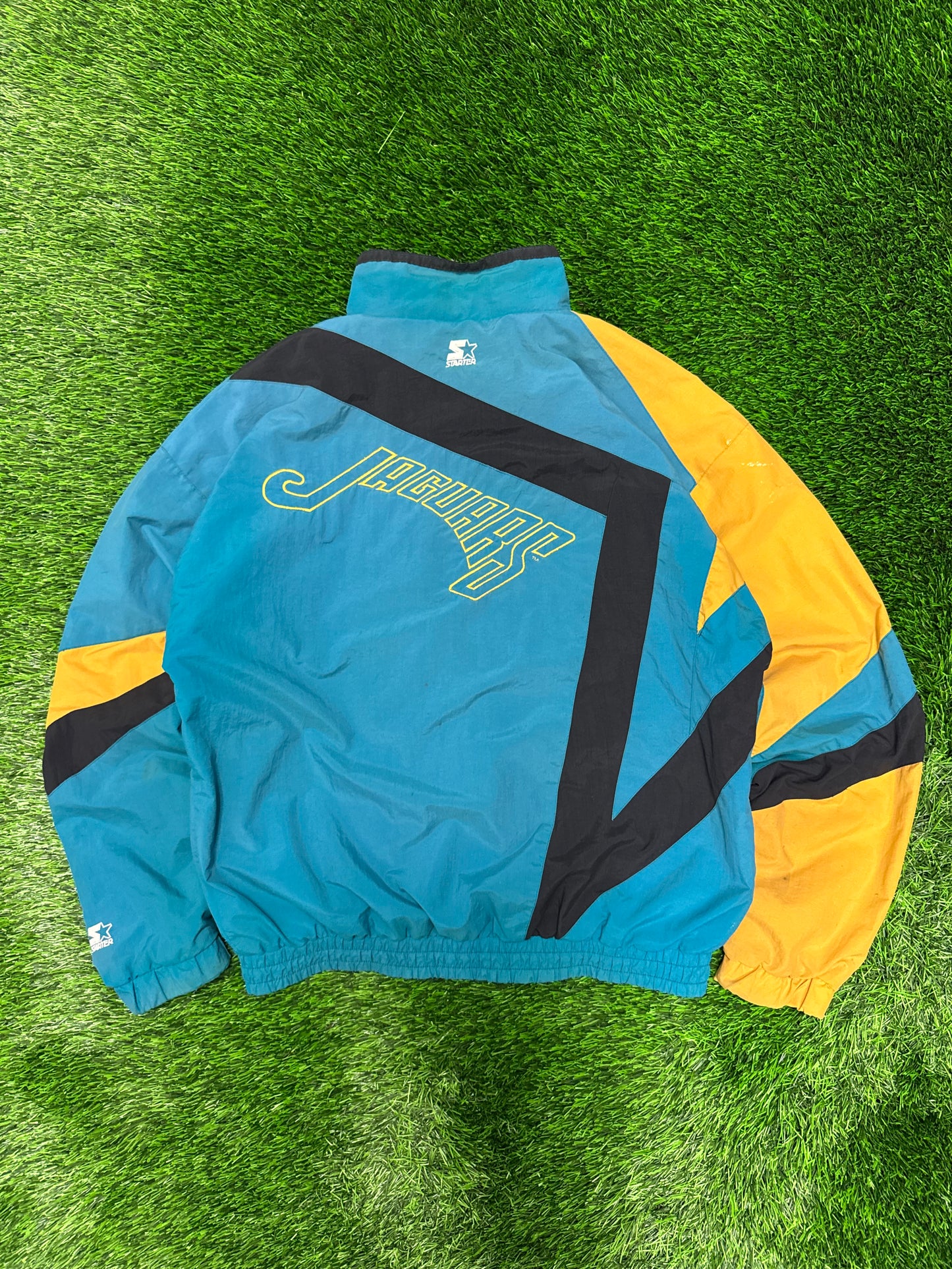 90s Jacksonville Jaguars Starter Windbreaker (Youth XL)