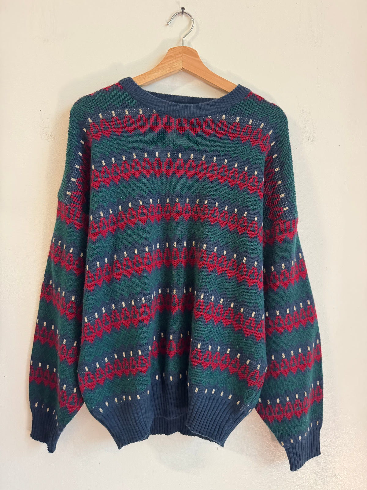90s Stoneriver Striped Essential Sweater (XL)