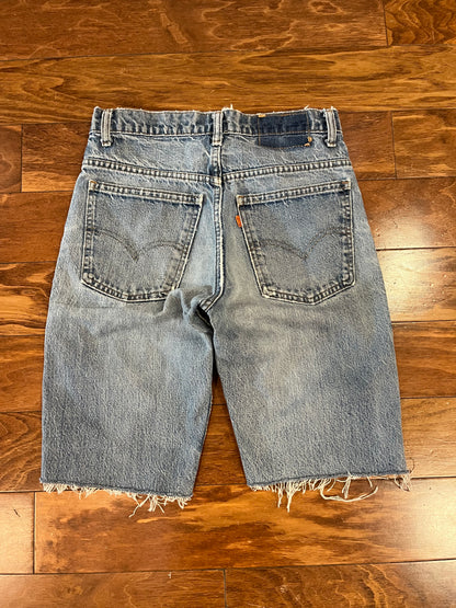 90s Levi's Orange Tab Faded Jean Shorts (28)