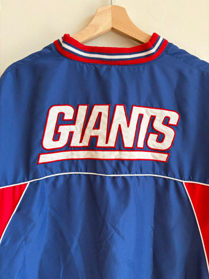 2000s New York Giants NFL Blue Windbreaker (XL)