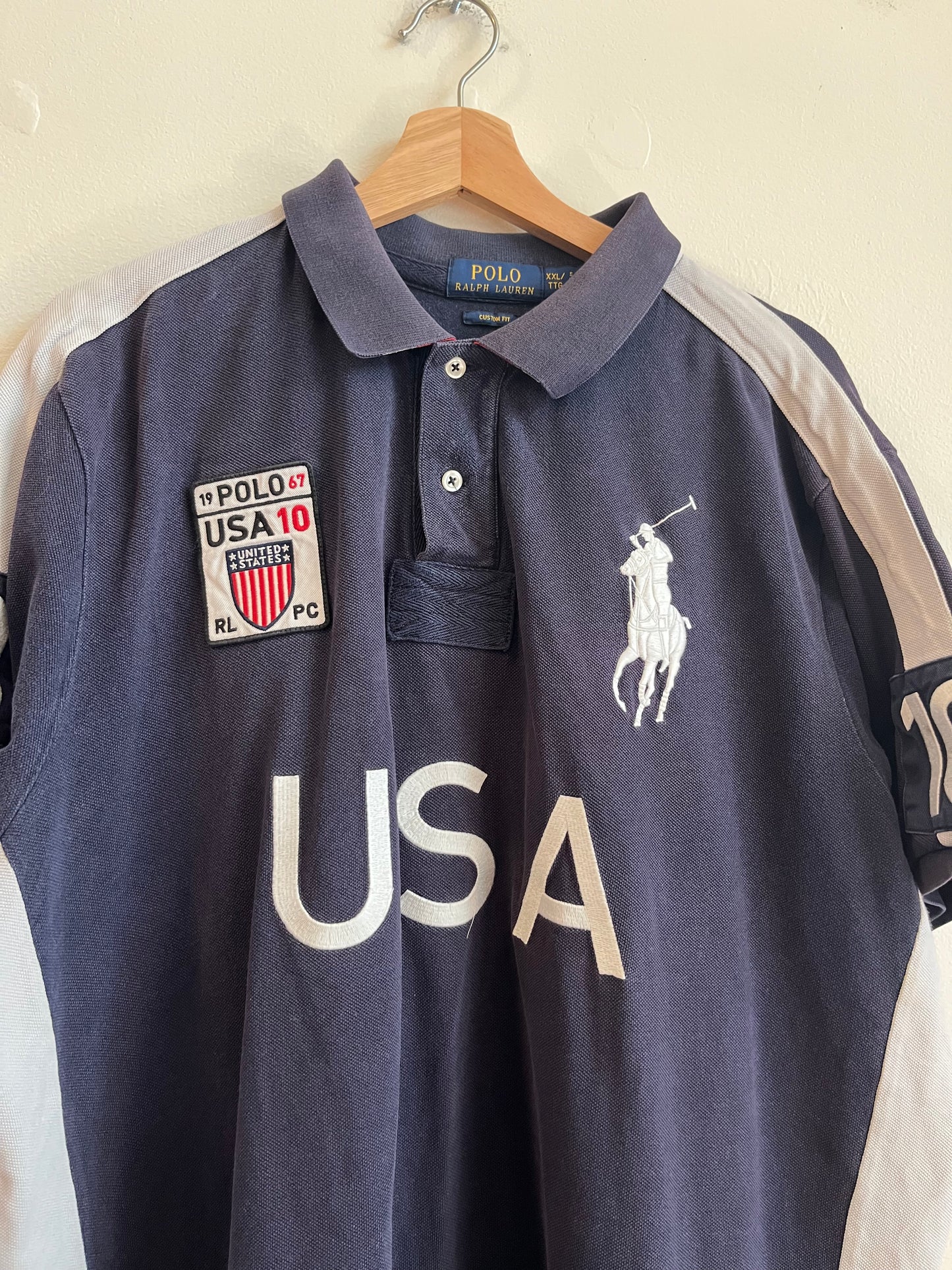2010 Polo Ralph Lauren Big Pony USA Polo Shirt (XXL)