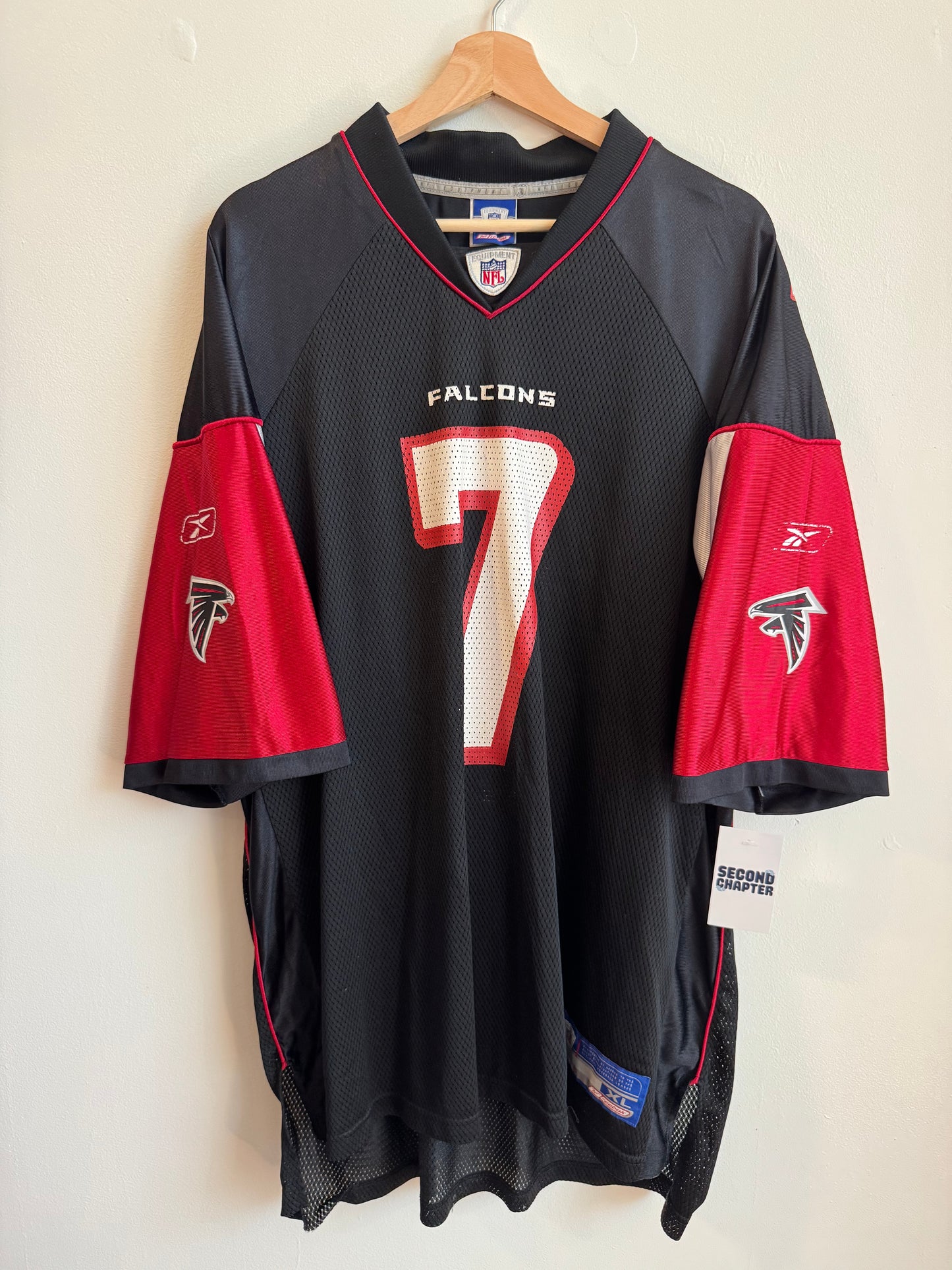 00s Atlanta Falcons Michael Vick Two Tone Reebok Jersey (XL)