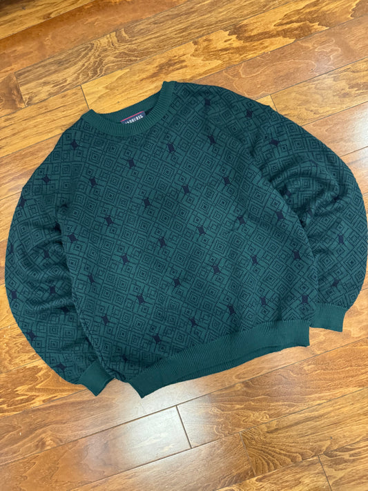 90s Andhurst Green Sweater (XL)