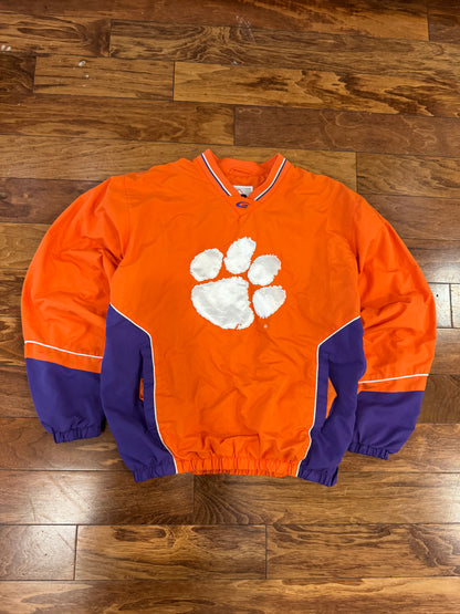 90s Clemson Two Toned Collegiate Windbreaker (M)