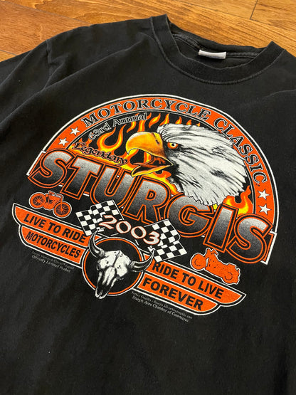 2003 Sturgis Motorcycle Classic Tee (L)
