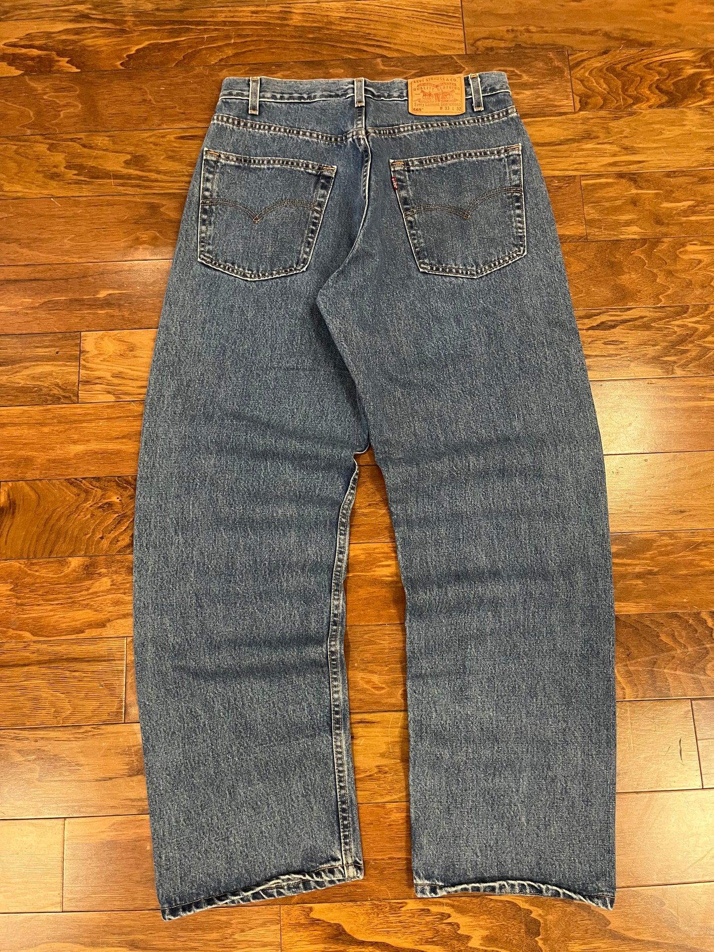 2000 Levi's 569 Baggy Jeans (33 x 32)