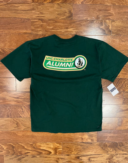 00 UNC Charlotte Gang Green Graphic Rare Tee (L)