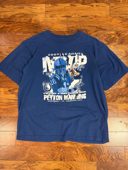 2009 Indianapolis Colts Peyton Manning Tee (XXL)