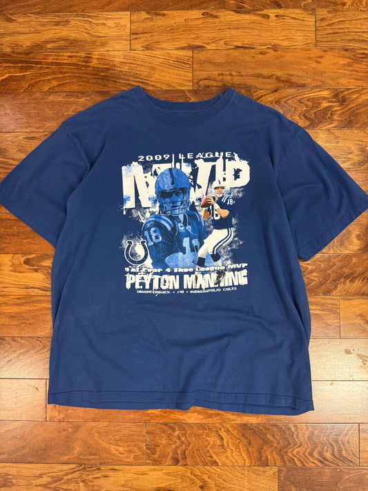 2009 Indianapolis Colts Peyton Manning Tee (XXL)