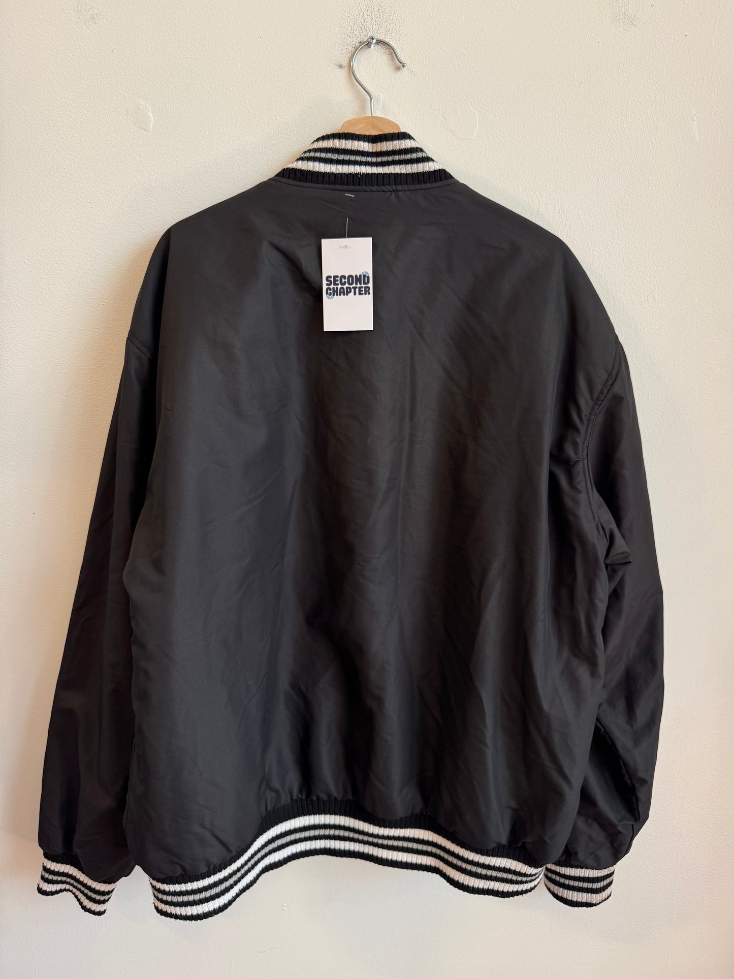 90s New York Yankees Jeff Hamilton Reversible Jacket (XXL)