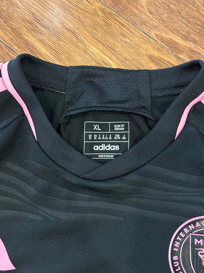 Inter Miami Messi Adidas Soccer Jersey Black 2023-'24 Kit (XL)
