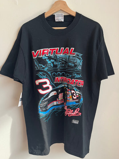 90s Nascar Intimidator Sports Image Dale Earnhardt Tee (L)