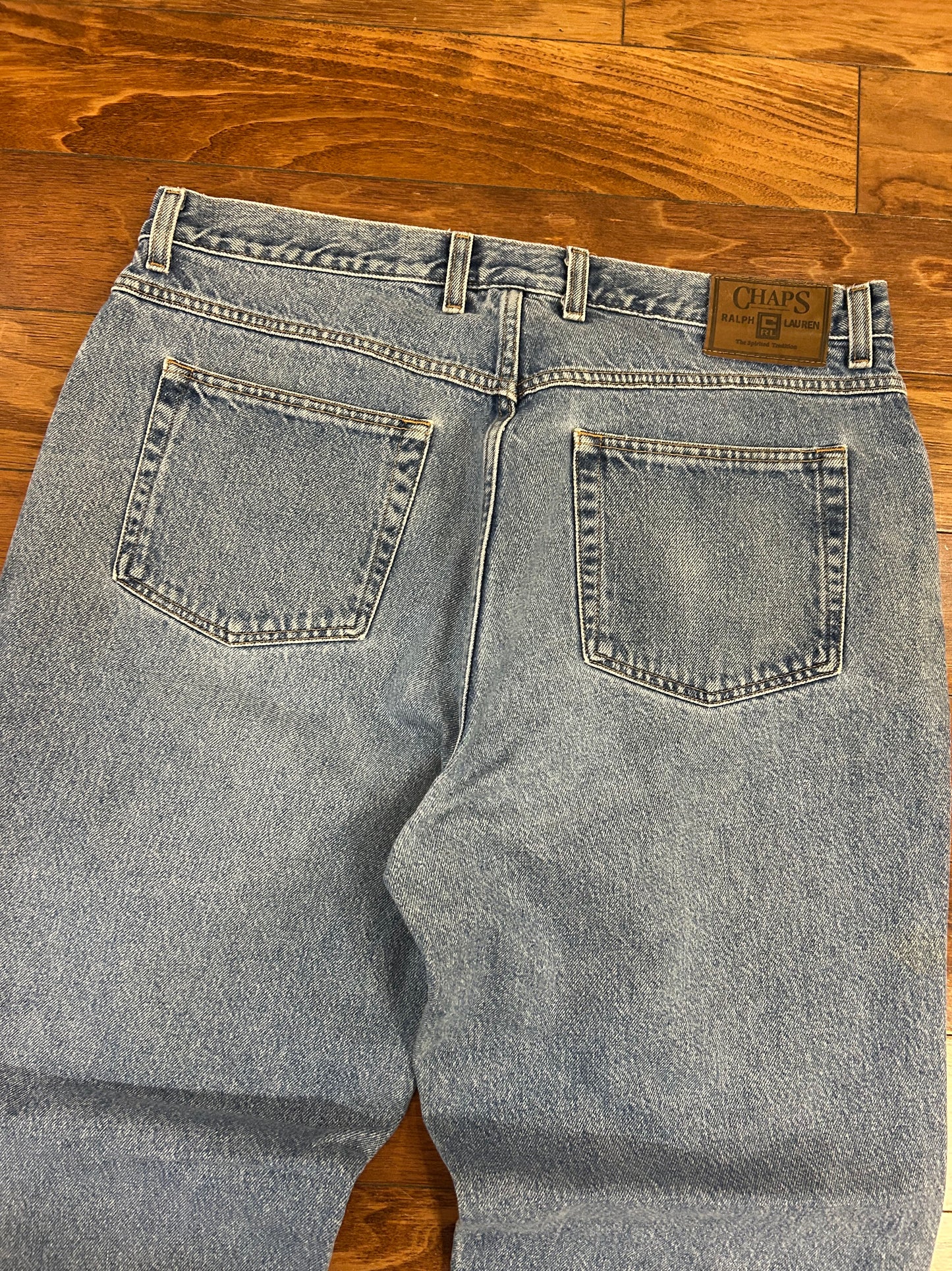 00s Chaps Ralph Lauren Baggy Jeans (38 x 30)
