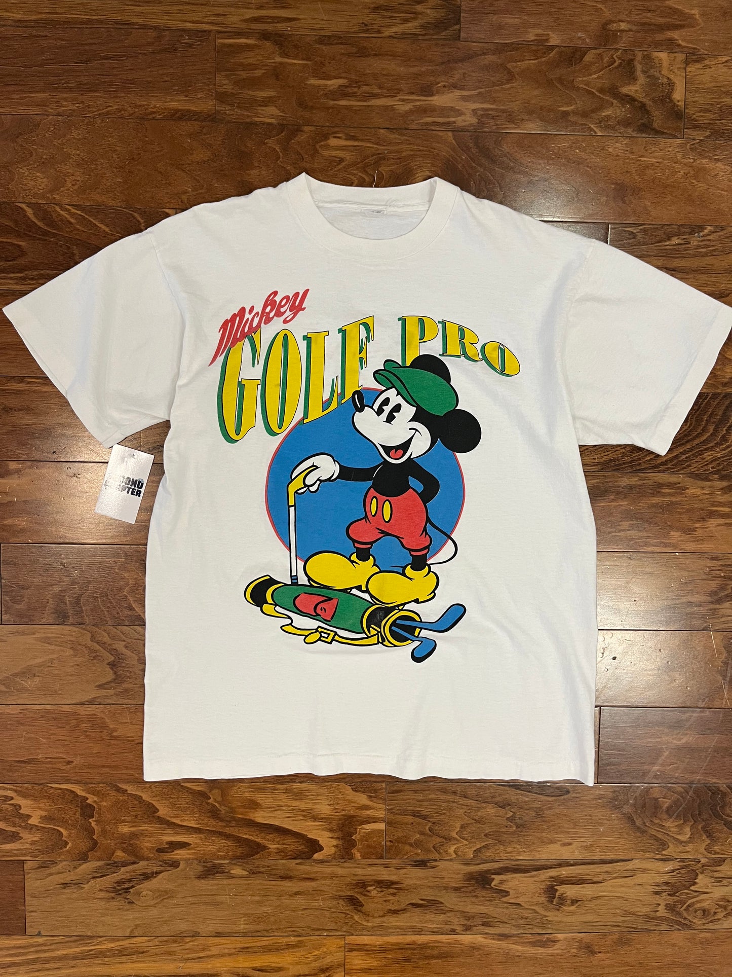 90s Mickey Mouse Golf Pro Graphic Tee (XL)