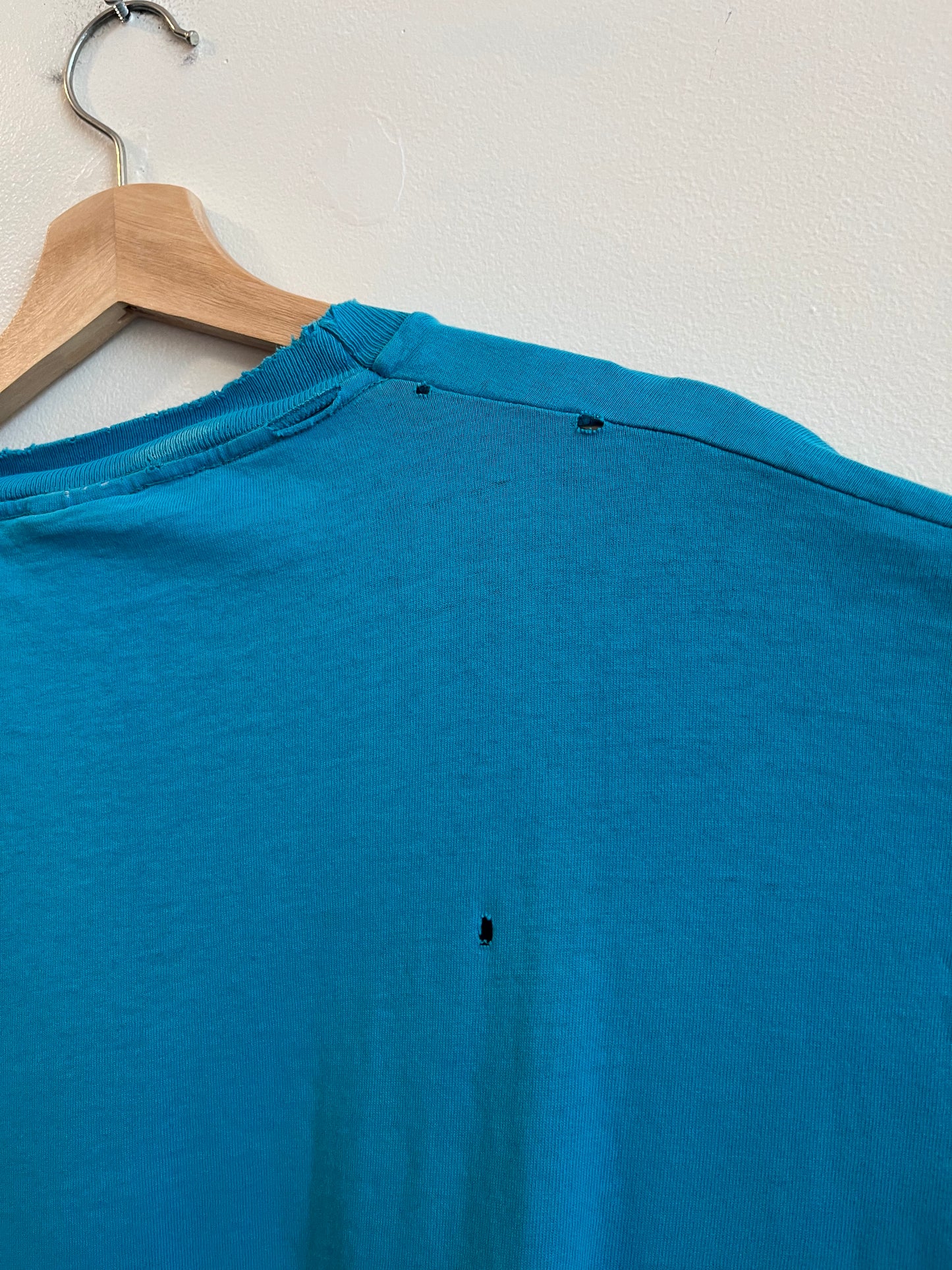 90s Charlotte Hornets Faded & Distressed Tee (XL)