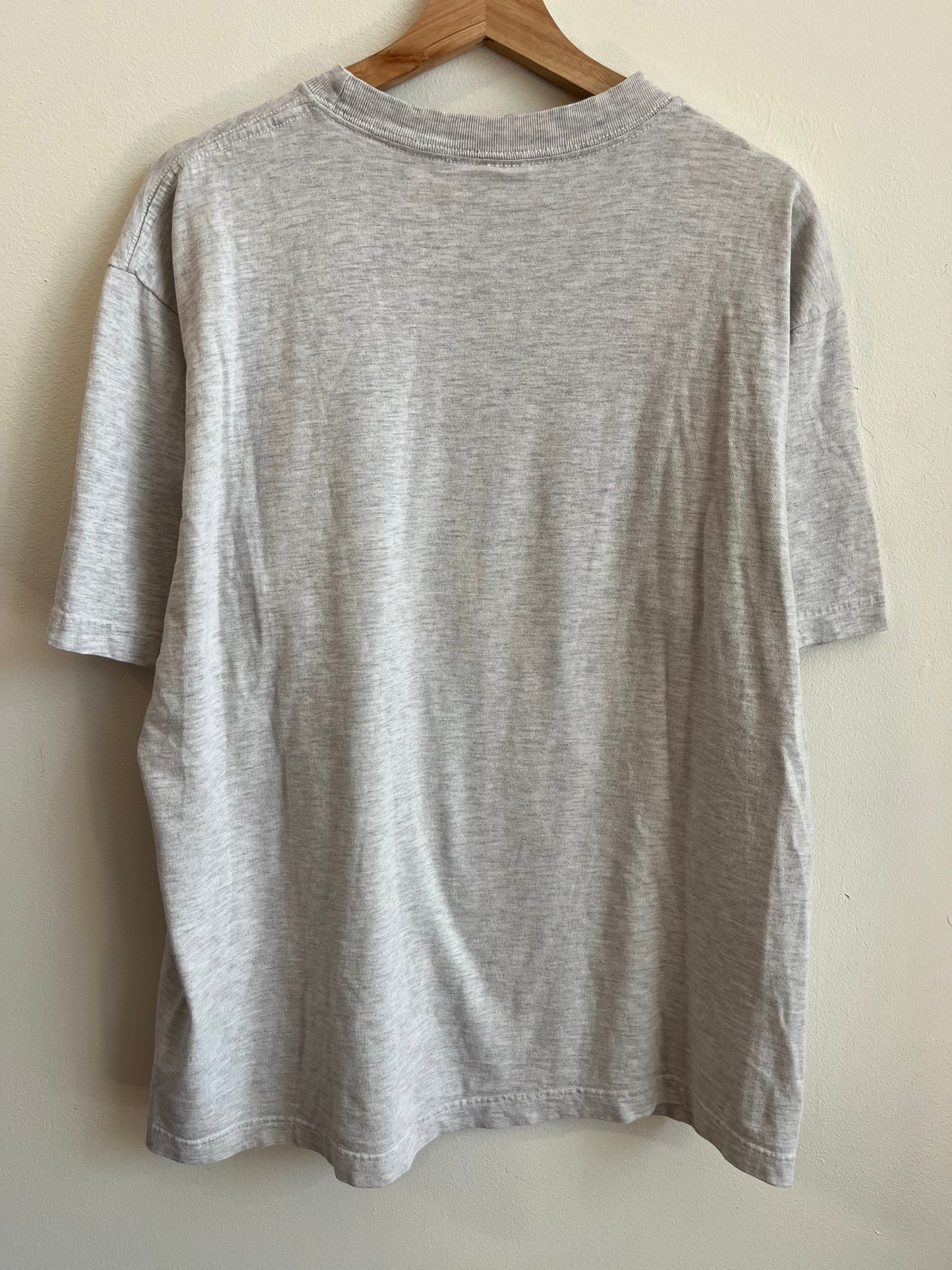 1993 Carolina Panthers Grey Spell Out Tee (L)
