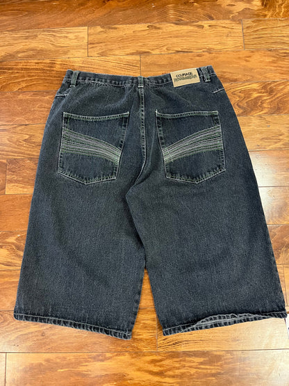00s Courage Roughwear Baggy Jean Shorts (36)