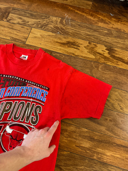 1993 Chicago Bulls 3x Champs Vintage Tee (L)