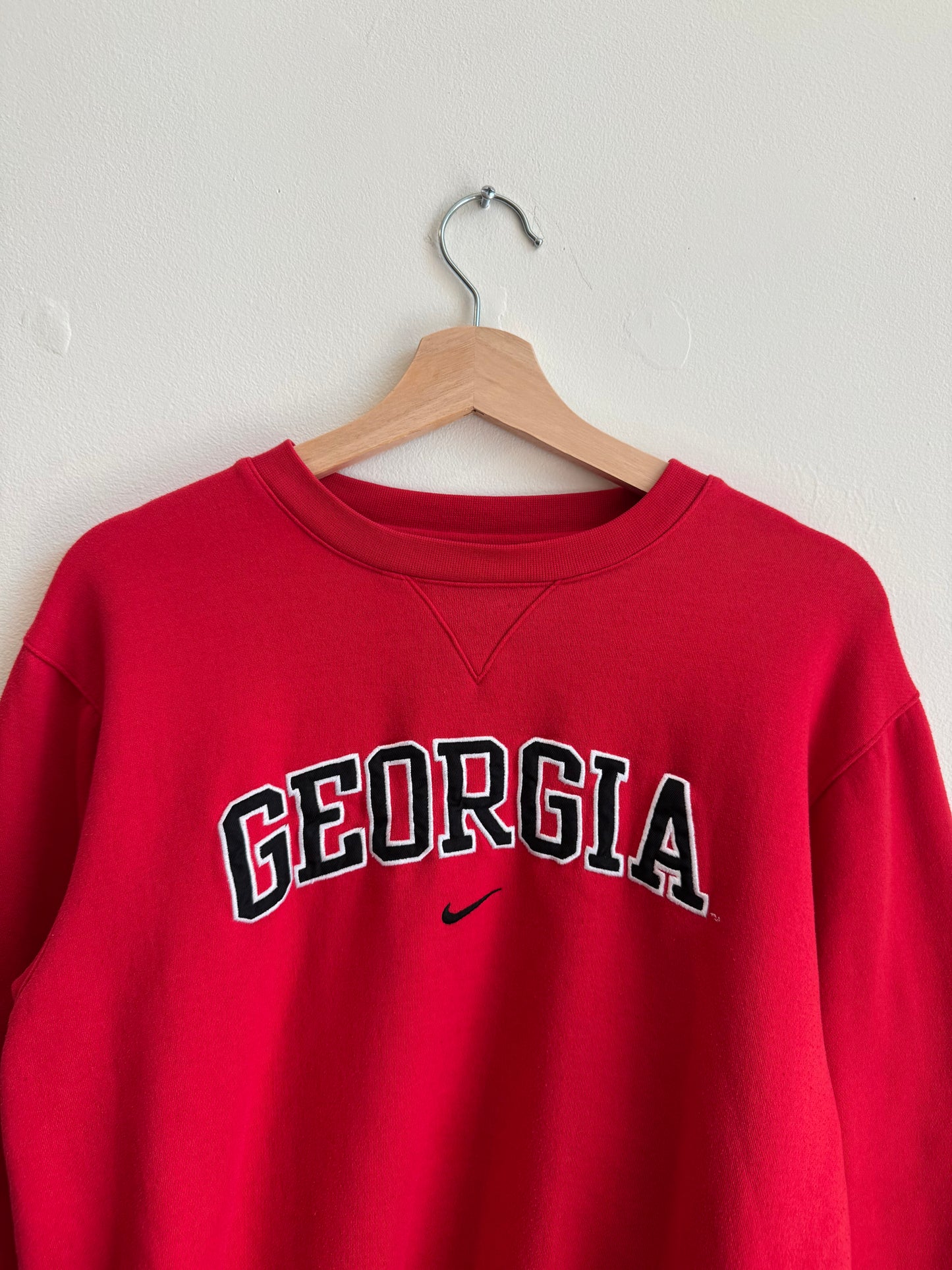 00s Georgia Bulldogs Nike Centre Swoosh Crewneck (M)