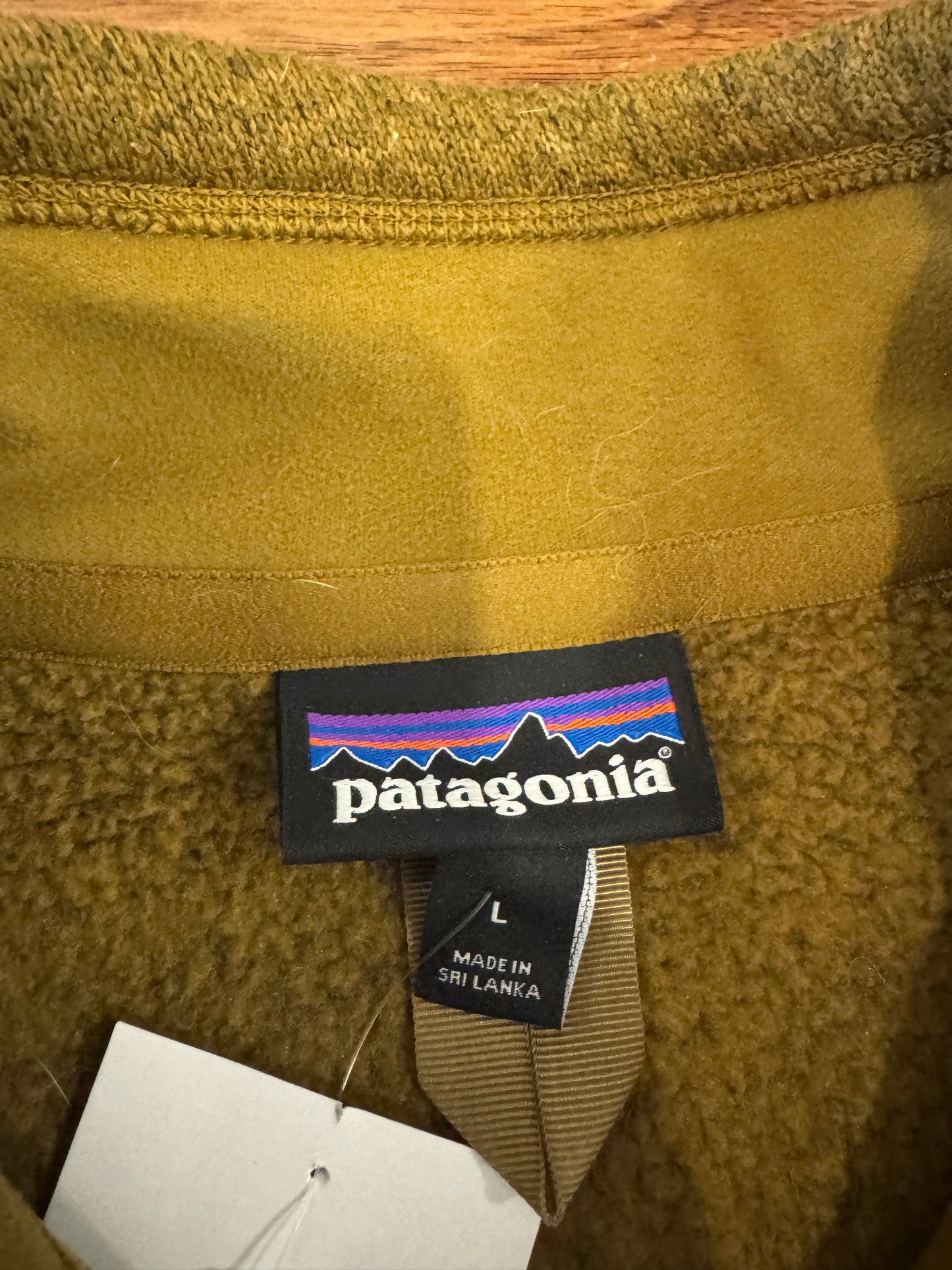 2010 Patagonia Better Sweater Desert Moss Full Zip Fleece (L)