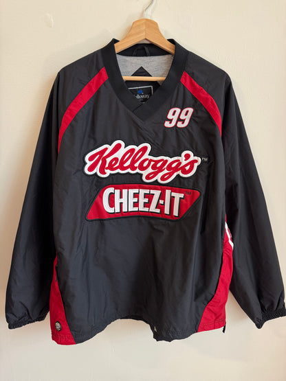 90s nascar Bob Osbourne Kellogg's Cheez-It Windbreaker (XL)