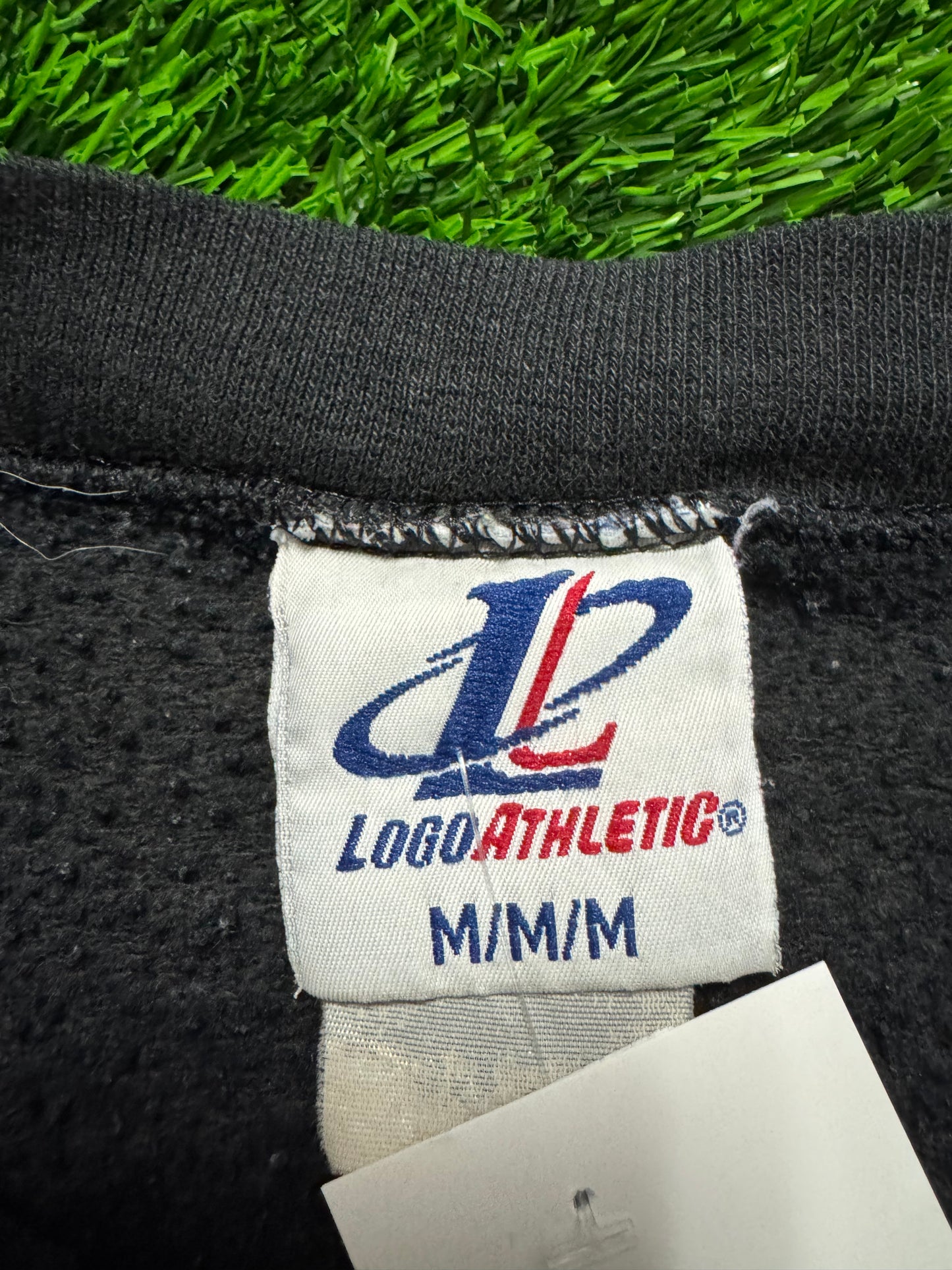 1997 Buffalo Sabres Stanley Cup Thrashed Vintage NHL Crewneck (M)