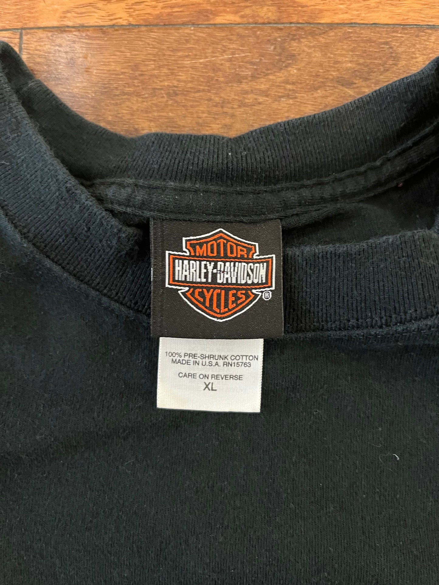 2002 Harley Davidson Bud's IN Pocket Tee (XL)