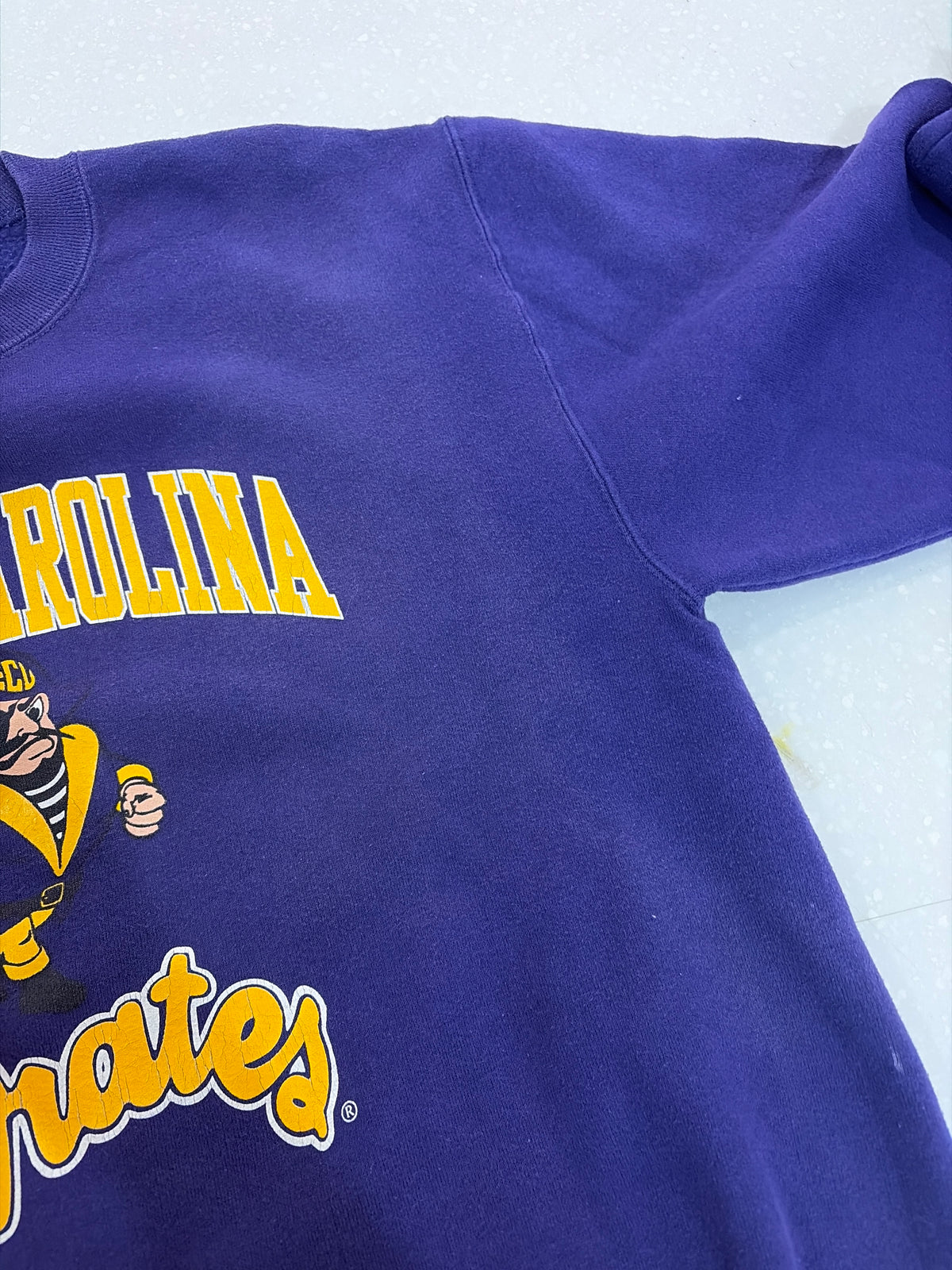 90s East Carolina University Russell Crewneck (M)