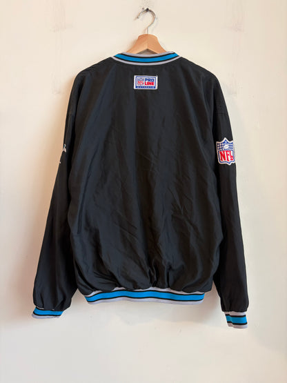 90s Carolina Panthers Cat Scratch Reebok Pro Line Windbreaker (L)